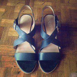 EUC Sz 8.5 Franco Sarto Helga Sandals